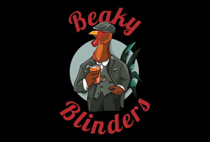'Beaky Blinders' Laycock Cider T-Shirt - charcoal